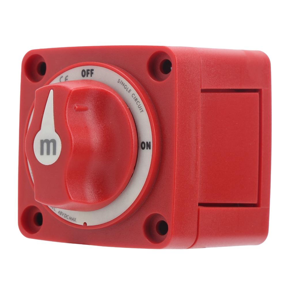Durable 48V Battery Isolator Switch 300A Waterproof Power Off Switch Battery Disconnect Switch Small Boats