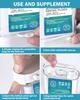 Portable Dental Floss Pick Dispenser Pop-Up Automatic Holder with 88 Count Dental Floss Sticks Storage Box Toothpicks Oral Care