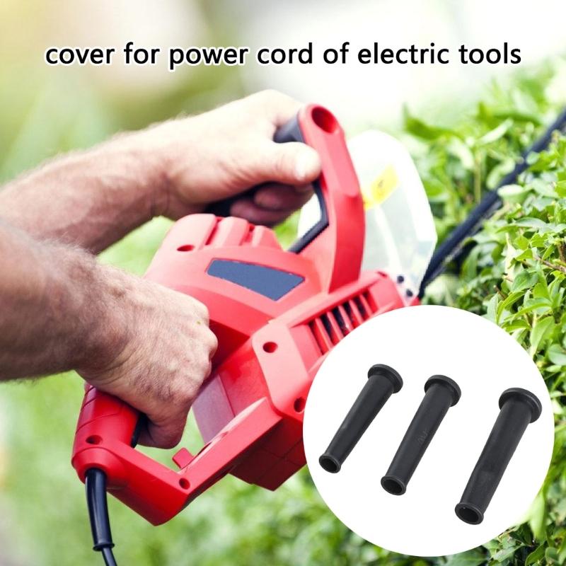 Strong Power Cord Protector Universal Rubber Guard Strong Rubber Cable Sleeve Easy to Use For Electric Tool