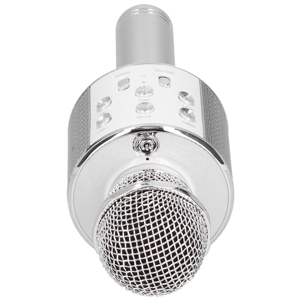Wireless Microphone Bluetooth Recording Handheld Portable for Party Wedding Meeting
