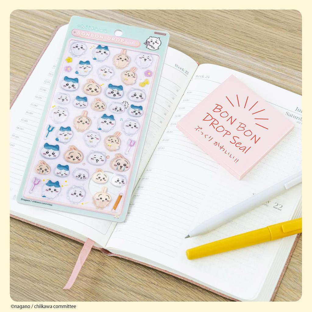 Sun-Star Stationery Chiikawa Goods Bonbon Drop Stickers Chiikawa X Hachiware X Usagi S8542945