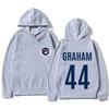 Off Campus Album Graphic Hoodie Graham 44 Logan 22 Printing Sweatshirt Long Sleeve Fleece Female Hooded Pullovers Unisex Clothes