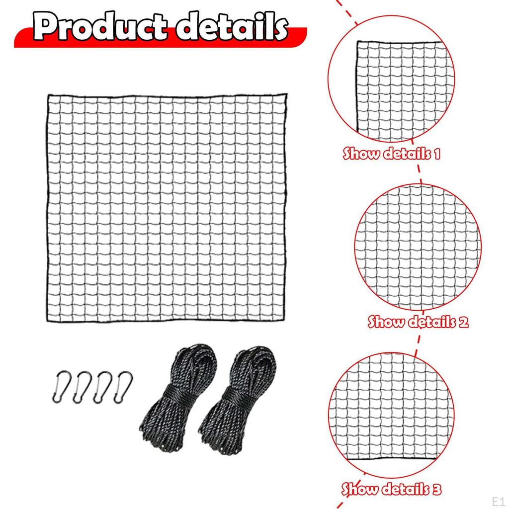 Baseball Softball Backstop Net Ball Basketball Portable Netting Multipurpose Hitting