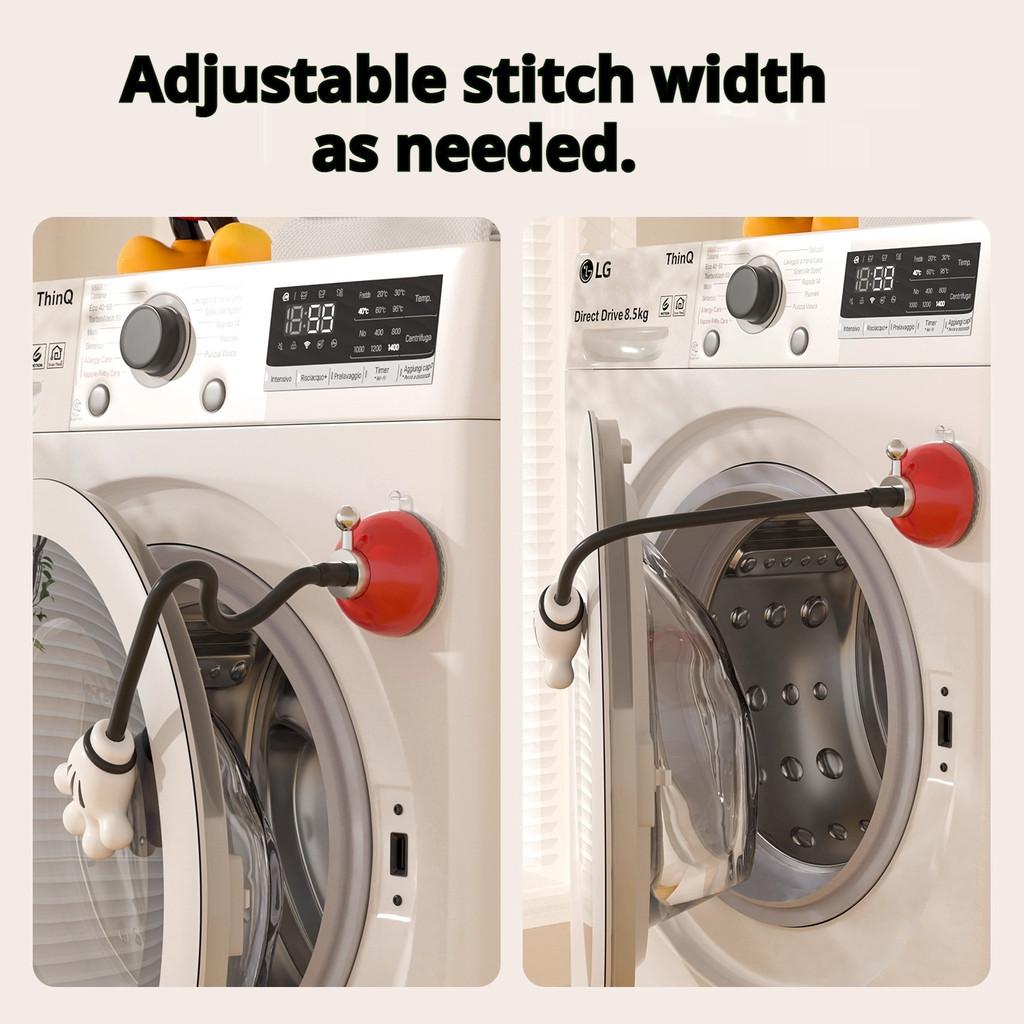 Front-load Washing Machine Door Stopper. The Removable Suction-type Front-load Washing Machine Door Stopper Keep Open Moisture-proof and Mold-proof