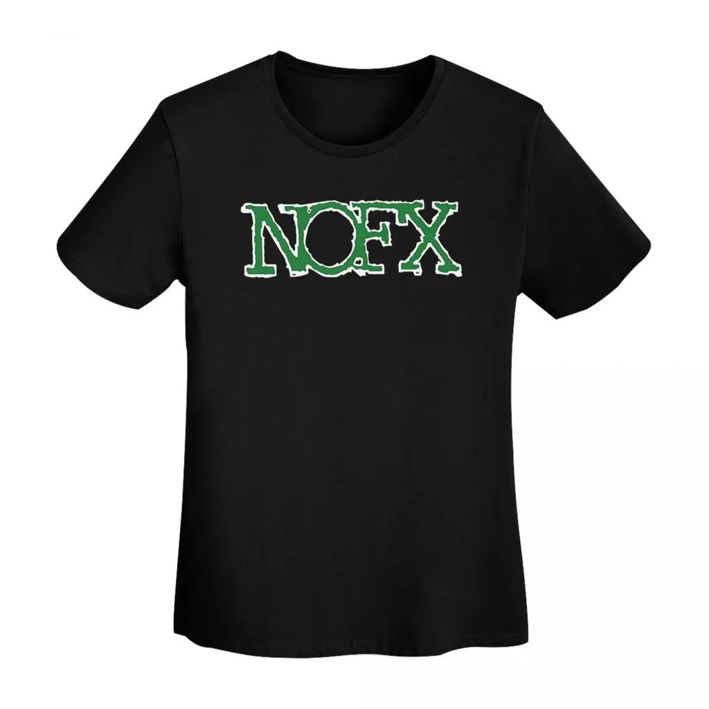 Nofx Band Final Tour Skull TShirt Women Short Sleeve T Shirts ONeck Streetwear Cotton Summer Tees Streetwear