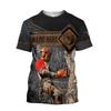 Camisetas Gráficas de Leñador Arborista de Moda Para Hombres Tendencia de Verano Manga Corta Camiseta Estampada en 3D Holgada Secado Rápido Ropa de Trabajo