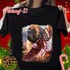 English Mastiff American Patriot For Mastiff Lover T-shirt S-4XL