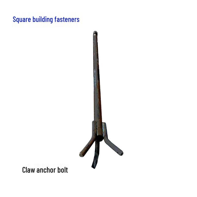 Steel Anchor Bolts: 9-Shaped & 7-Shaped for Structural Embedding