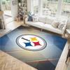Tappeto in Cristallo di Velluto Design Pittsburgh Steelers Accogliente Non?Tappeto Stampato Antiscivolo per Camera da Letto Soggiorno Ingresso
