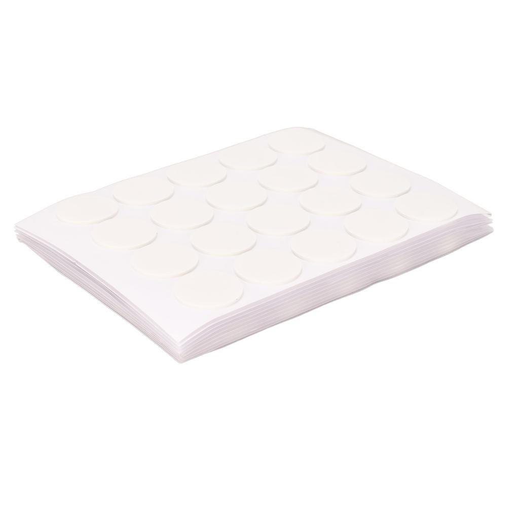 200pcs Candles Wicks Stickers DIY Round Shape Transparent Adhesive Hot Wax Wick Stickers