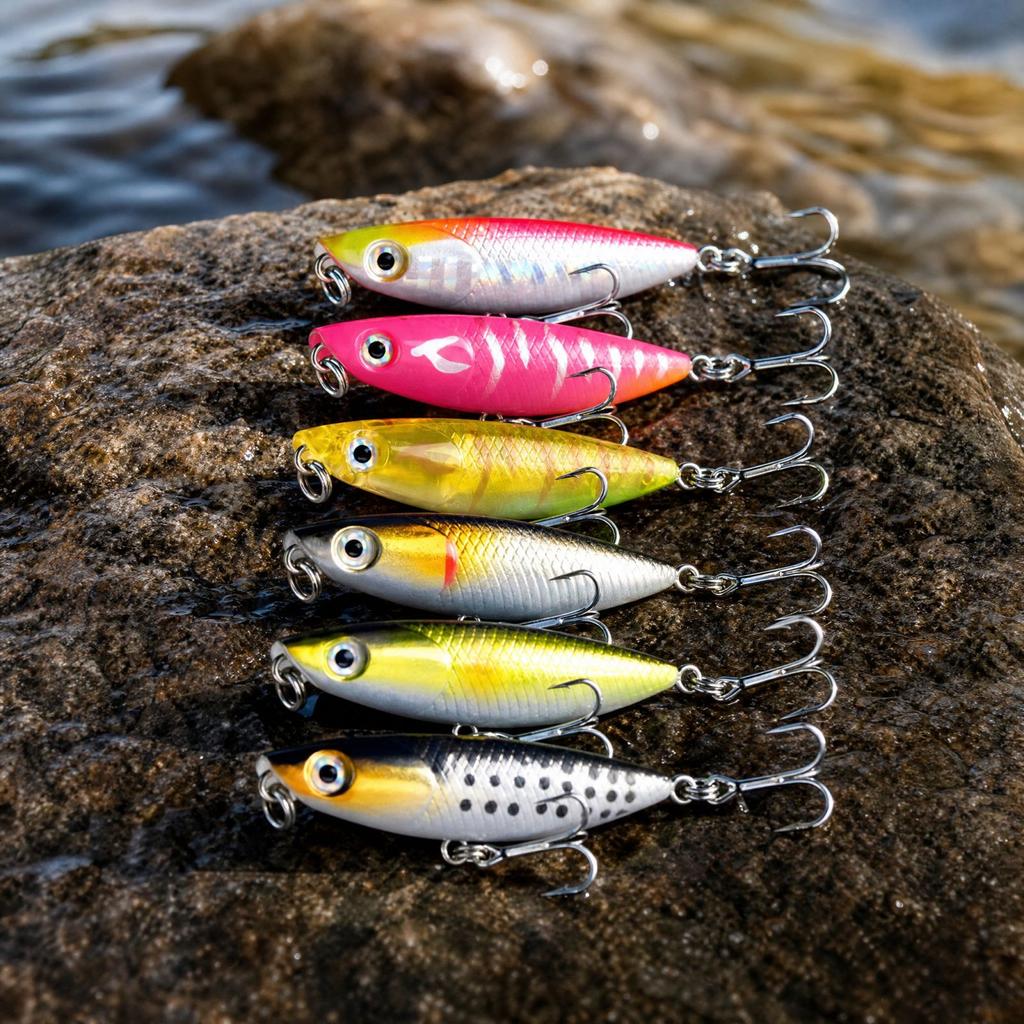 Floating Topwater Pencil with Walk the Dog Action for Fishing