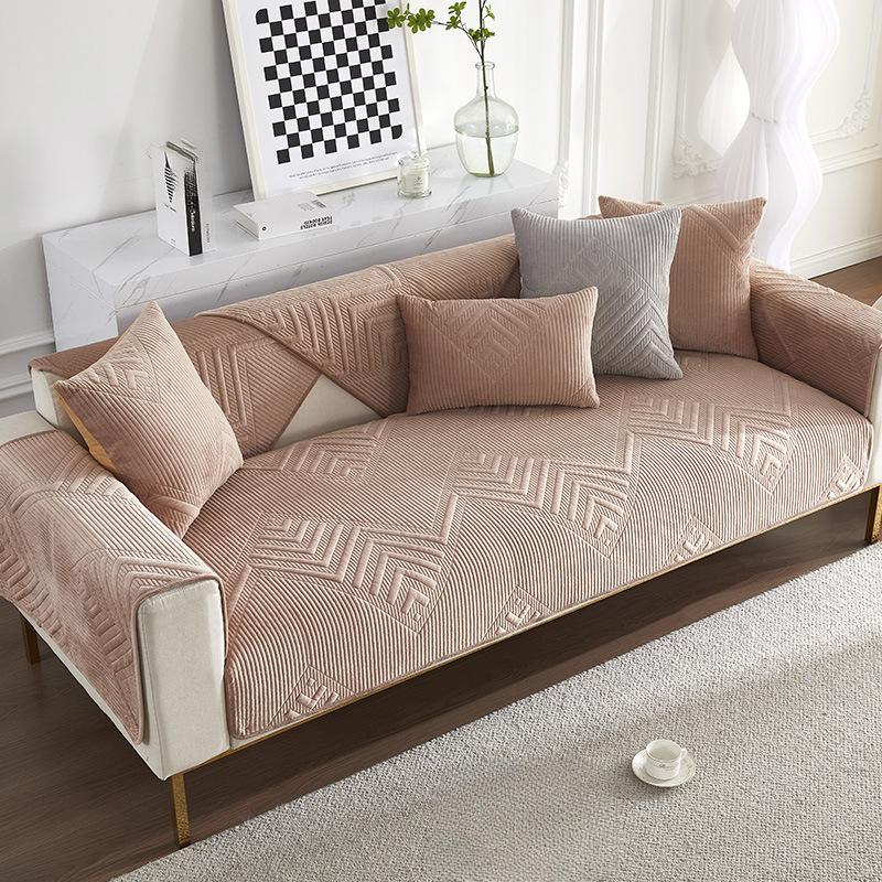 Sofa Cushion Four Seasons Universal Non-Slip Cushion Nordic Simple Sofa Cover All-Inclusive Universal Cover Cover Back Cushion Cover Towel