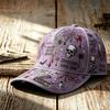Gorra de Béisbol Estilo Callejero Americano Sombrero con Estampado de Halloween Sombrero Casual Diario para el Sol