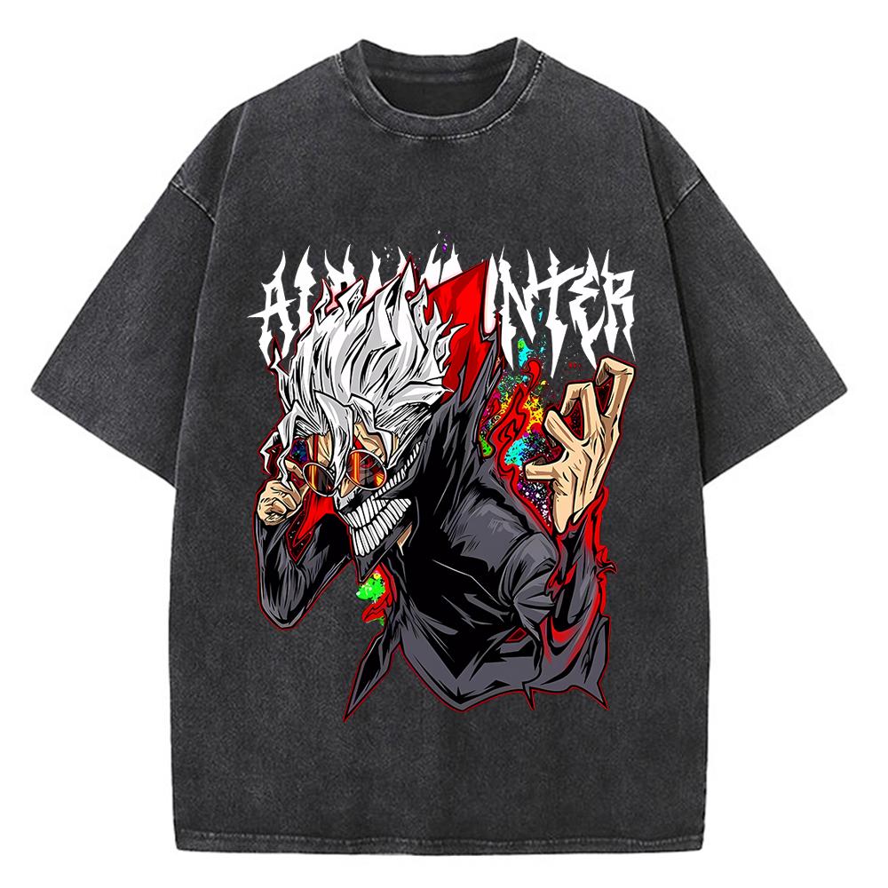 High Quality Cotton Dandadan Okarun Tshirt Men Japanese Anime T Shirt Cartoon EU Size Tshirt Aesthetic Fashion Tee Male