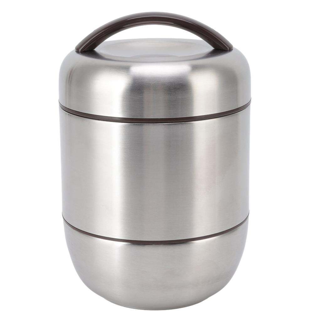 Insulation Bento Lunch Box 4 Layer Stackable Compartment Stainless Steel Lunch Container for