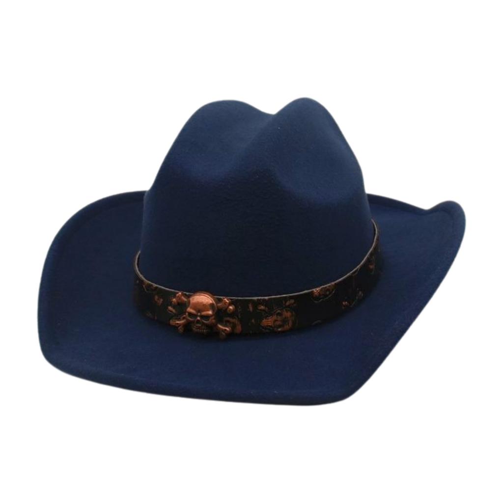 Ethnic Style Tibetan Style Top Hat Premium Sense Men And Women'S Jazz Hat Dance Top Hat Western Cowboy Hat