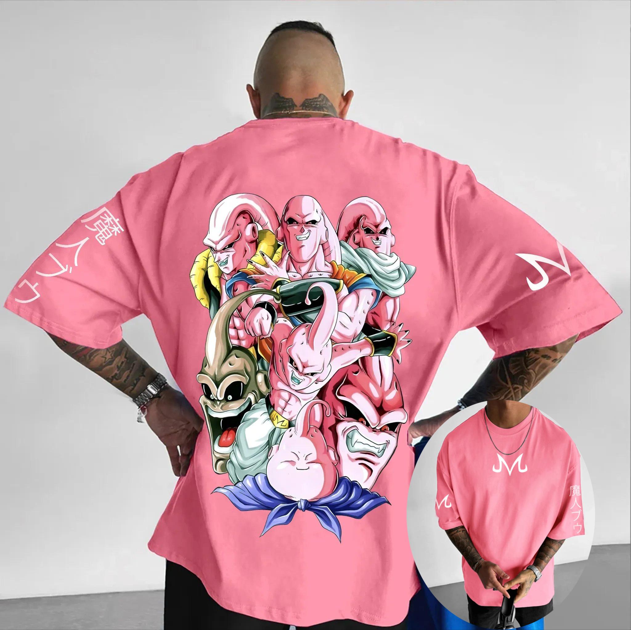 

Dragon Ball Anime Print Tshirt Retro Oversized Casual Tshirt with Goku Pattern Comfortable for Both Men and Women Pure 4XL