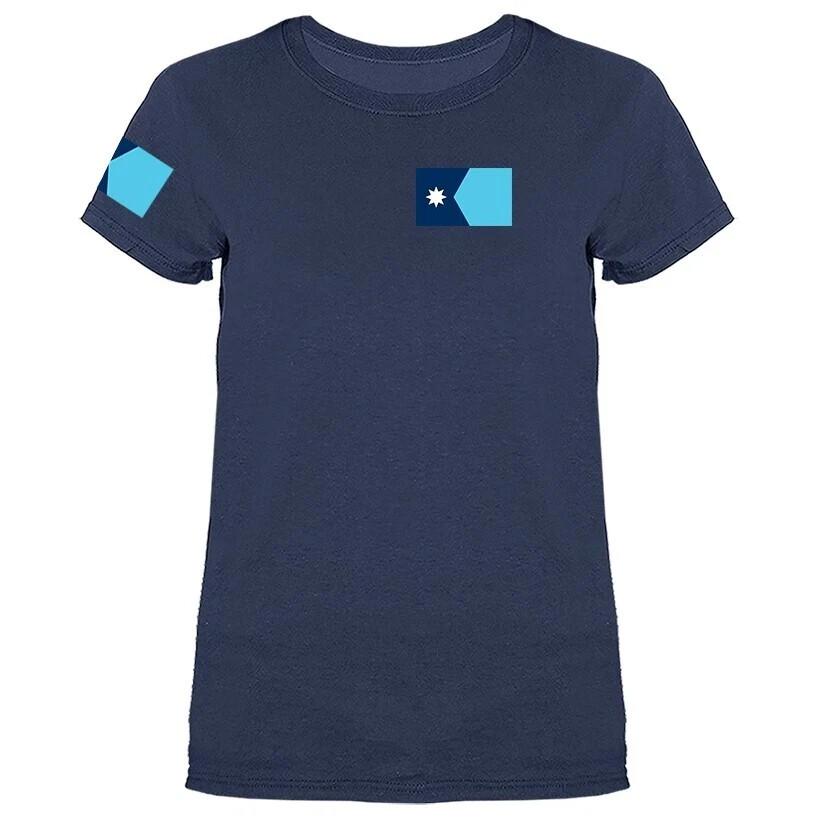 State of Minnesota Flag Crest Women s T-shirt Unisex T-Shirt XXXXL