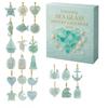 Acrylic Christmas Tree Ornament Blind Box Advent Calendar Decorative Hanging Pendant Holiday Home Decoration