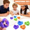 Quiet Silicone Sensory Flip With Textures, Anxiety Relief Calming Toy For Autistic Children, ADHD Focus Toy For Classroom Concentration