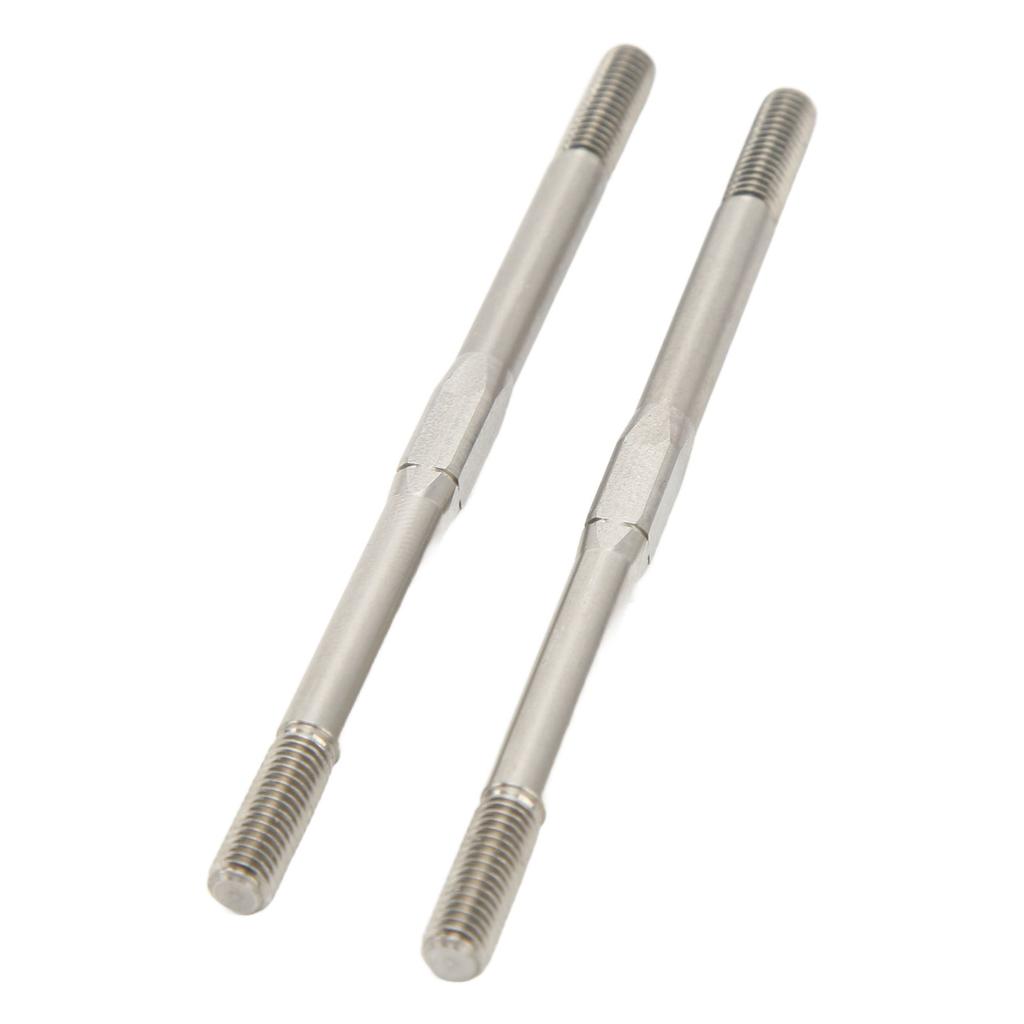 2Pcs RV Turnbuckle Tie Rod High Strength Steel M5 95mm Anti Deformation for ARRMA 1 7 1 8 Series