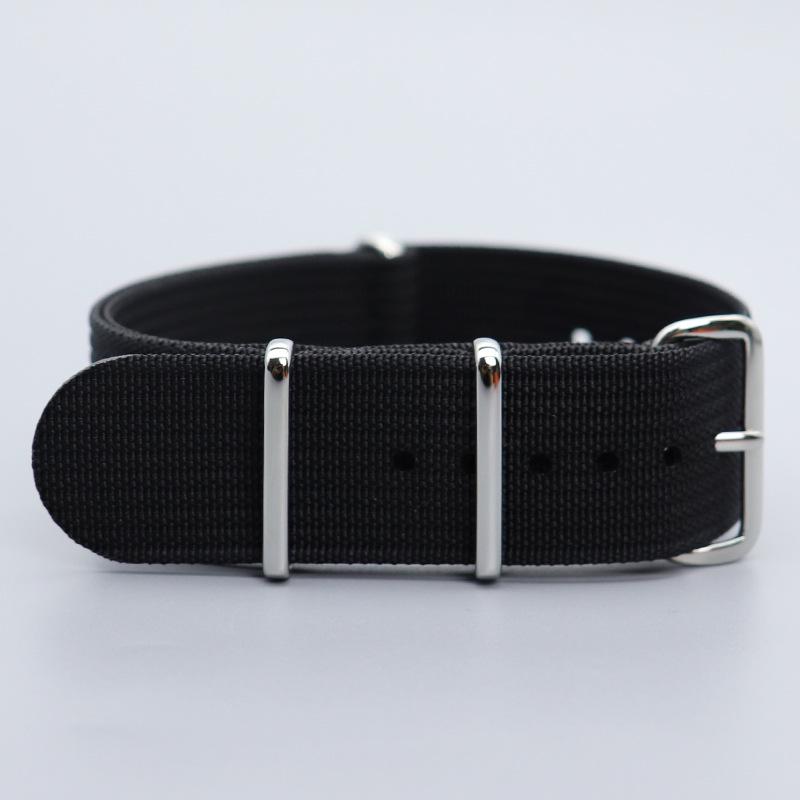 Beliebtes militärgrünes NATO-Nylon-Uhrenarmband, 20 mm & 22 mm, passend für Seiko 5 & Rolex Submariner.