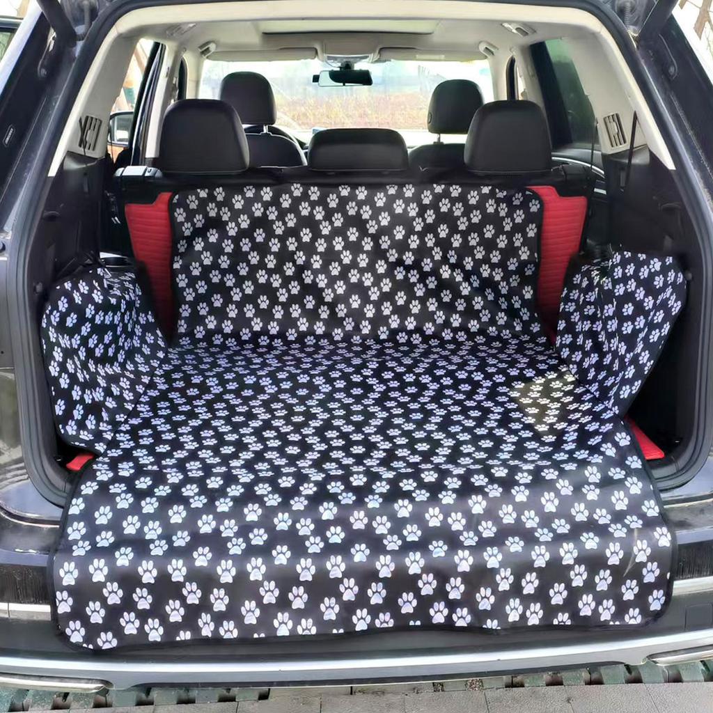 Universal SUV Trunk Protective Mat, Rear Seat Cargo Area Waterproof Cover, Full Protection & Easy Installation