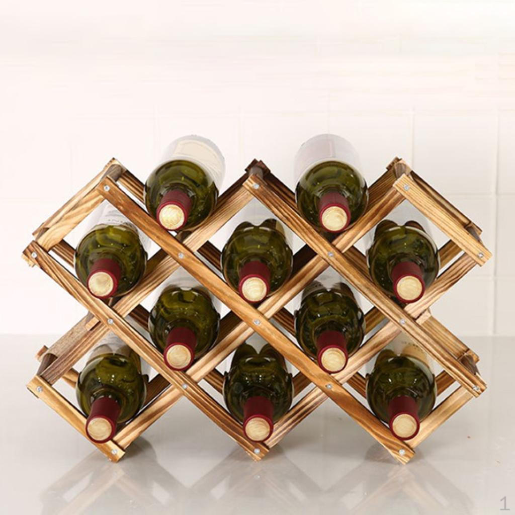 Rack, Red Bottles Holder Organizer, Storage Shelf, Rack for Cabinet
