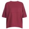 Shop   Women Round Neck Back BuTTon Round CuT ShorT Sleeve T shirT Ivory Rbe Wsh