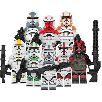 Star Wars Minifigures Clonetroopers Blocks Toys