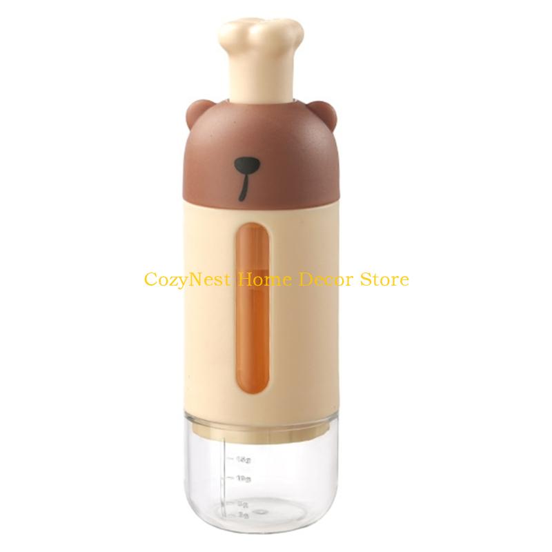 

92MF Press Activated Measuring Kitchen Jar Moisture Proof Designs Baking Essential