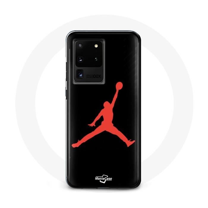 Coque - Air Jordan - Samsung Galaxy S20 Ultra - Rouge - Rigide - Protection