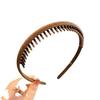 Velours Antislip Getande Hoofdband voor Vrouwen: Herfst/Winter Haarclip voor Gezichtswas, Pony Controle en Frizz Taming