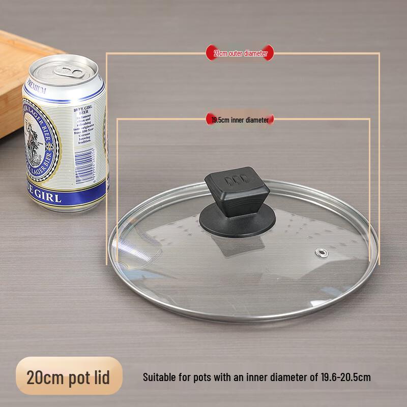

Zhaoran Transparent Tempered Glass Pot Lid