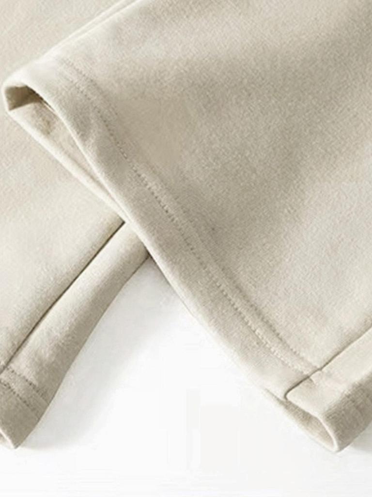 Pantalon de survêtement décontracté pour homme, style européen, taille élastique, jambe droite