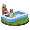 Kiddie Pool - Intex - 57403np - Rectangular - 166 X 100 X 28 Cm - Inflatable Floor