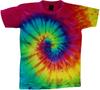 T-shirt tie dye a spirale t-shirt tie dye a vortice colorato maglietta tie dye da uomo