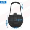 Single Ball Bowling Bag Secure Top Closure Light Weight Foldable Bowling Ball Carriers for Easyly Transport Storage