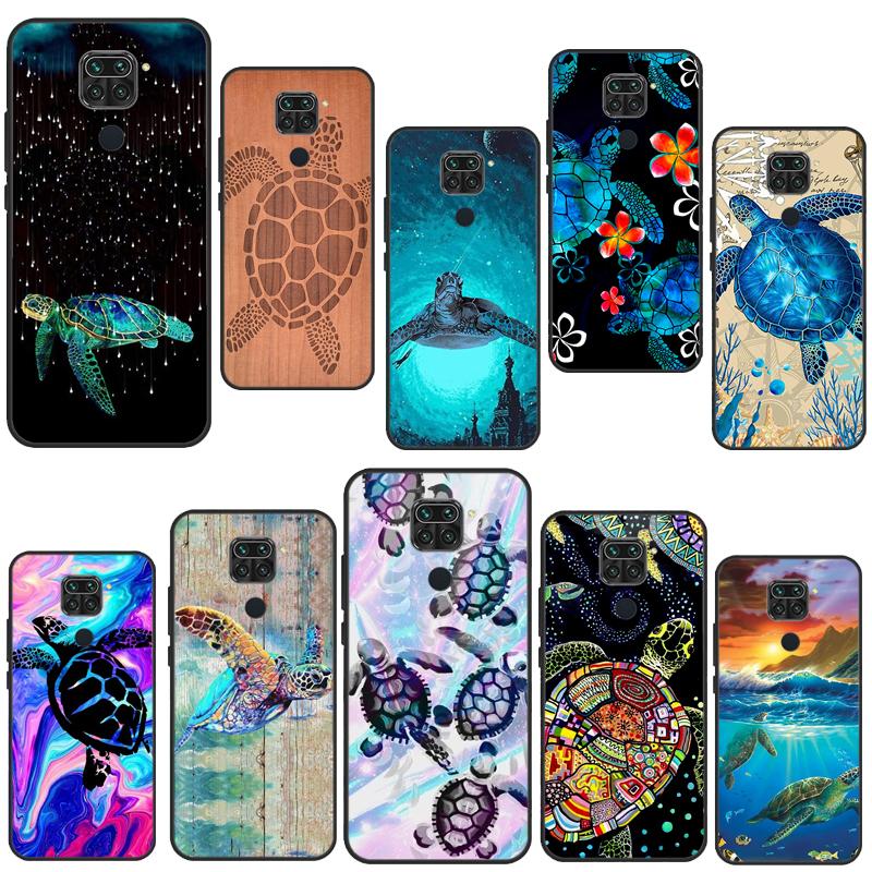 Sea Turtle Case For Xiaomi Redmi Note 11 10 9 8 12 Pro Plus 12S 11S 10S Cover For Redmi 12C 10C 10A 9C