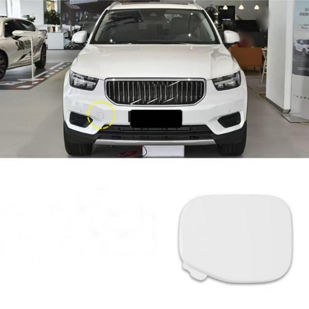 For2018-2022 Volvo XC40 Front Bumper Trailer Cover Traction Cover белый
