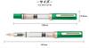 TWSBI Eco-T Fountain Pen, Special Edition, Royal Jade + Ink Set, Piping Type, TW140009, Bold B