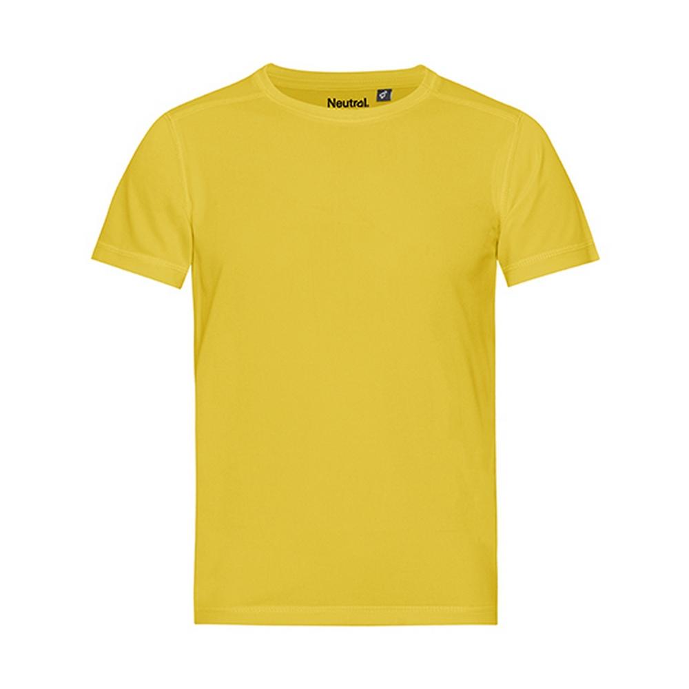 Neutral Childrens/Kids Recycled Performance T-Shirt