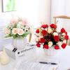 Artificial Silk Sunflower Floral Arrangement for Home Decor