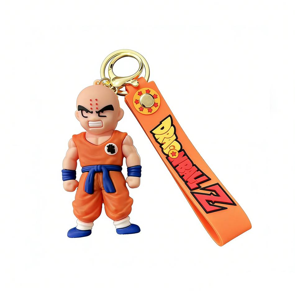 

Anime 8Cm Songoku Keychain Jewelry Son Goku Vegeta Piccolo Action Figures For Bag Decor Itemation Collection Ornaments