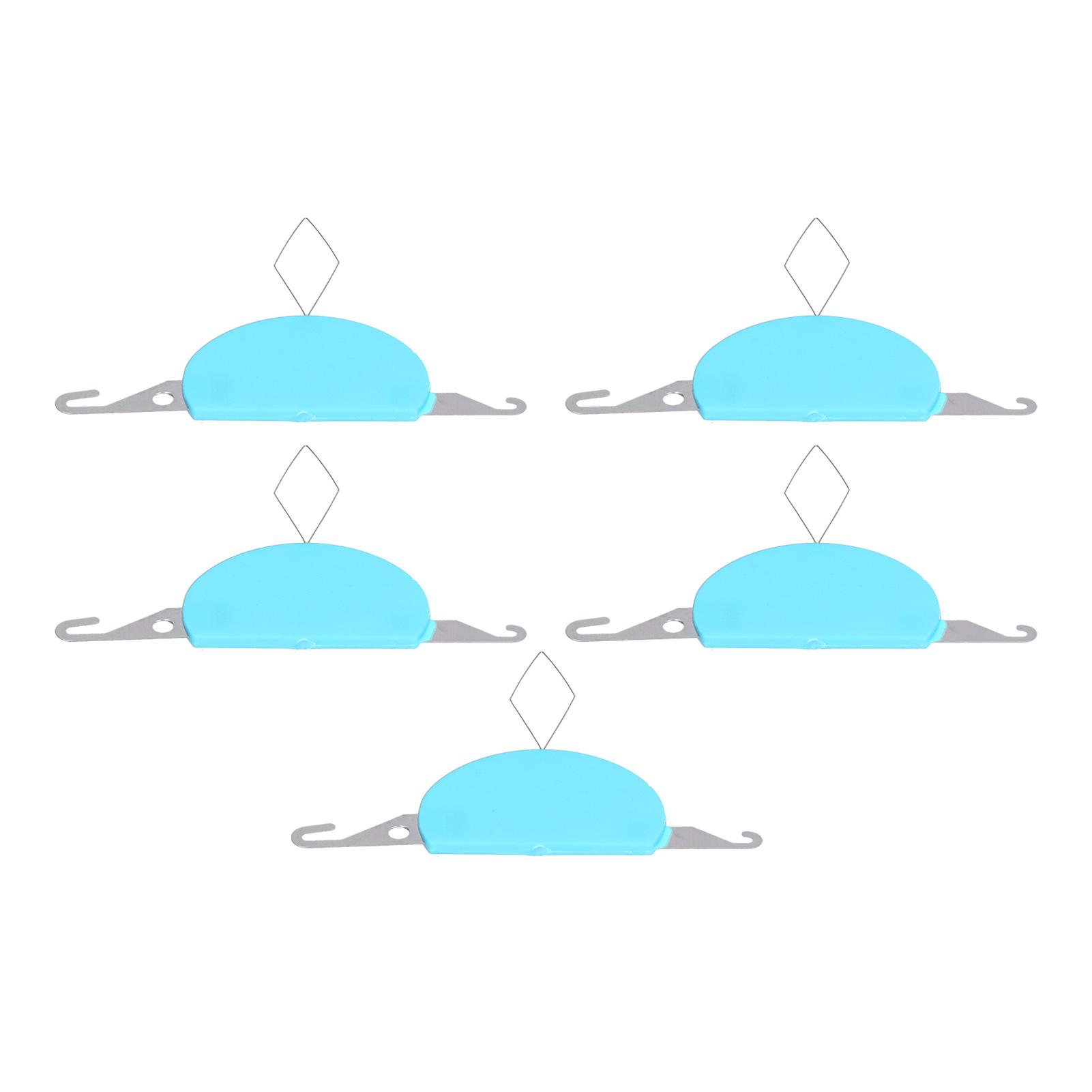 

5шт нитевдеватель 3 в 1 мягкий гибкий легкий портативный прочный швейный нитевдеватель синий синий