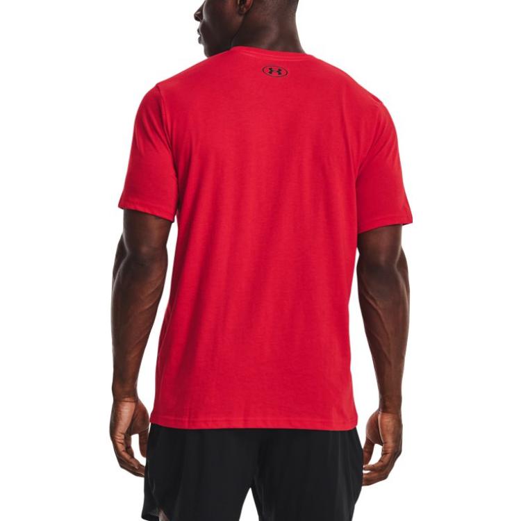 Under Armour UA Team Issue Soft Fit Trainings-Rundhals-Kurzarm-T-Shirt Herren Oberteile Rot 1370952-600