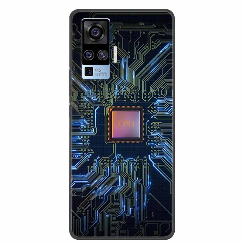 Für Vivo X50 Pro Hülle Cartoon TPU Weiches Silikon Handyhüllen für Vivo X50 Pro Plus Pro+ Abdeckung für Vivo X50 5G V2001A Süße Coque