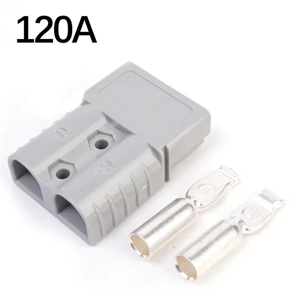 Forklift Battery Connector Plug 50A 120A 175A Quick Connect Disconnect Wire Harness Cable for Winch Trailer Trolling Motor Car