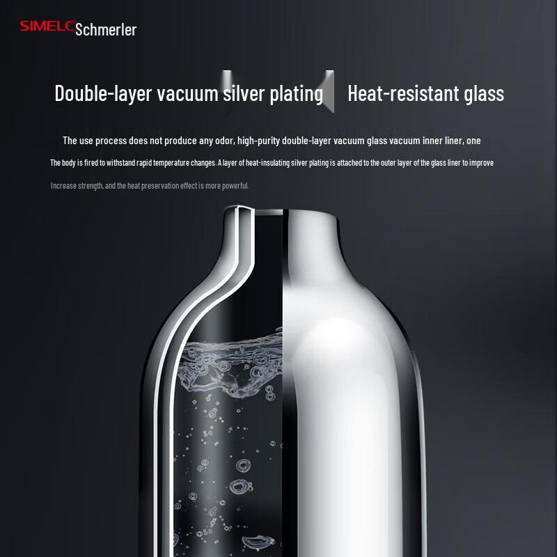 Shimeler Mingyue 2L Glass-Lined Thermos