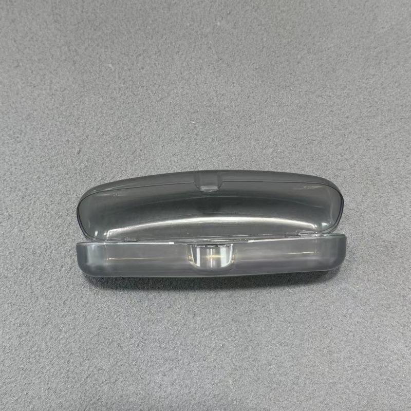 Plastic Glasses Protective Case Universal Size Portable Hard Eyeglasses Box Fit Most Sunglasses Reading Glasses for Commute Hiking